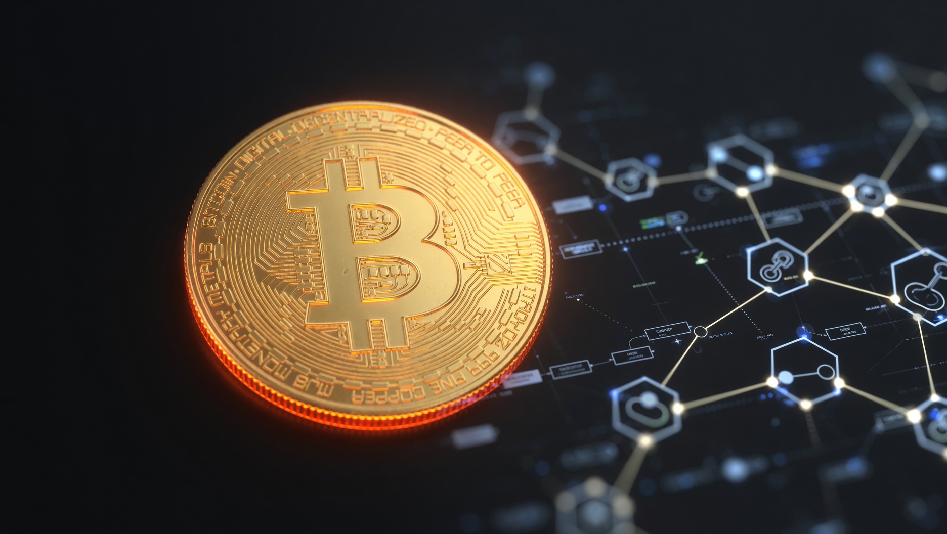 Visual explainer of bitcoin network, fixed supply, and decentralized validation